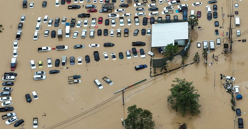 FOTO: Salah satu Banjir di Songkhla Thailand Asia Tenggara (sumber: reuters)