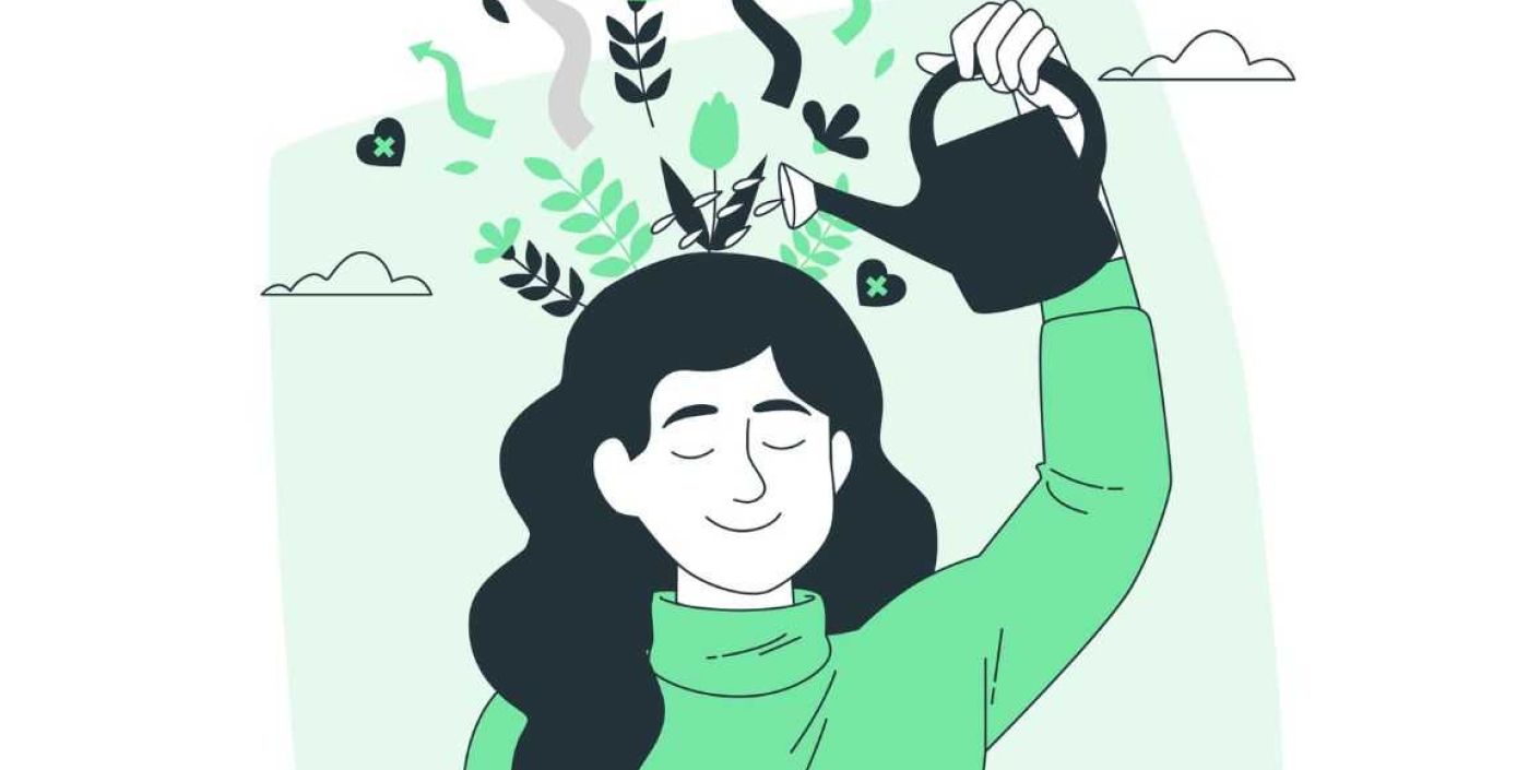 Salah satu cara menjaga diri agar tetap waras adalah dengan melakukan self care(Ilustrasi: Freepik/storyset)