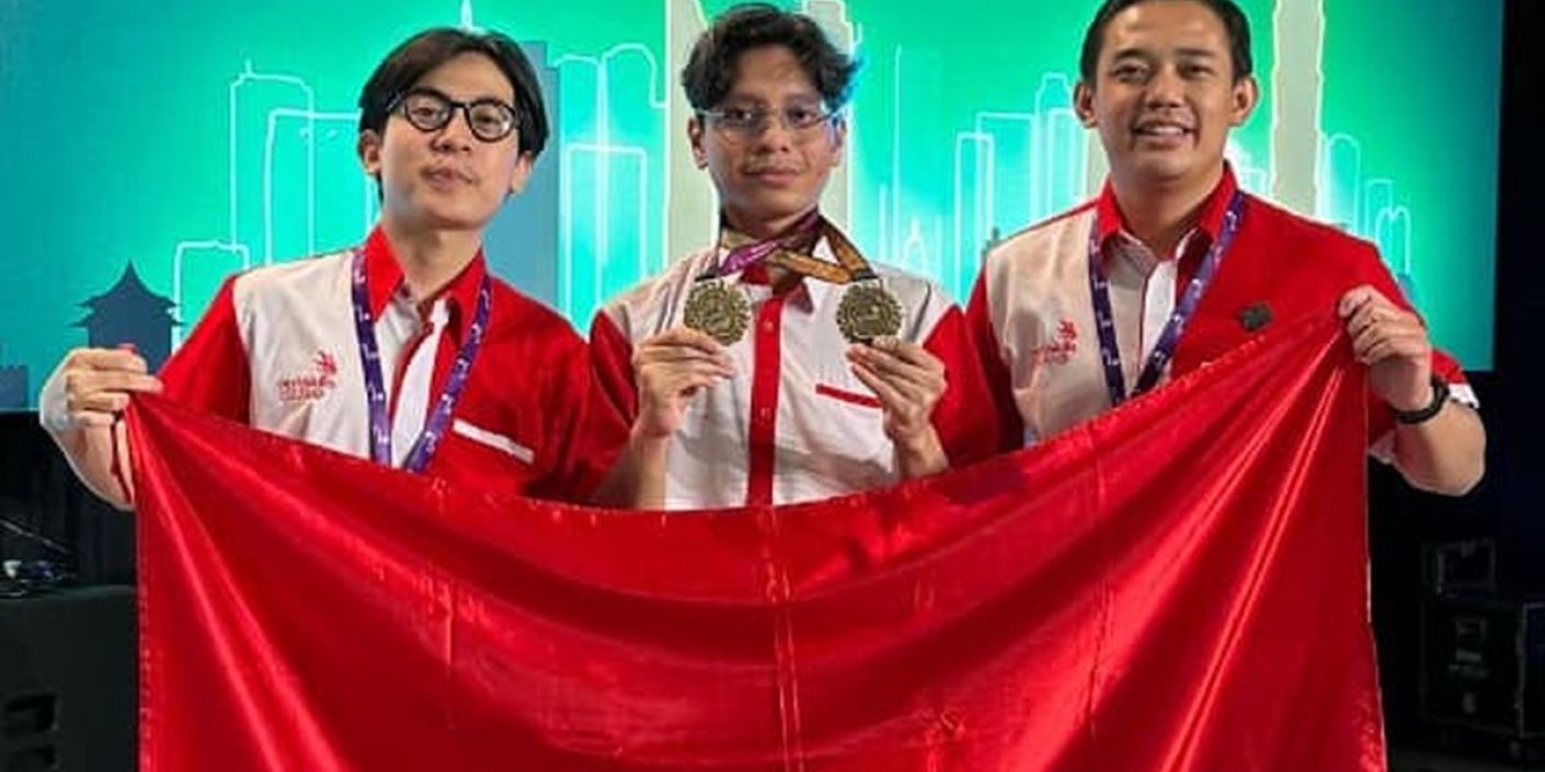 FOTO: Rash Asyari Amyris Thalib Periah Emas di Ajang WorldSkills Asia Taipei 2025 (sumber: Laman Resmi UNIKOM)