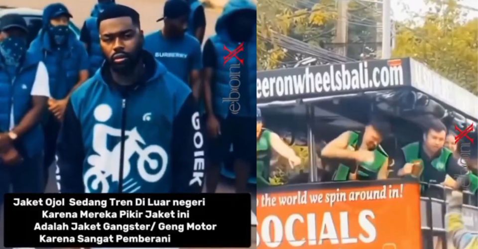 FOTO: Jaket Ojol jadi Tren Fashion Global (sumber: lingkar wilis)
