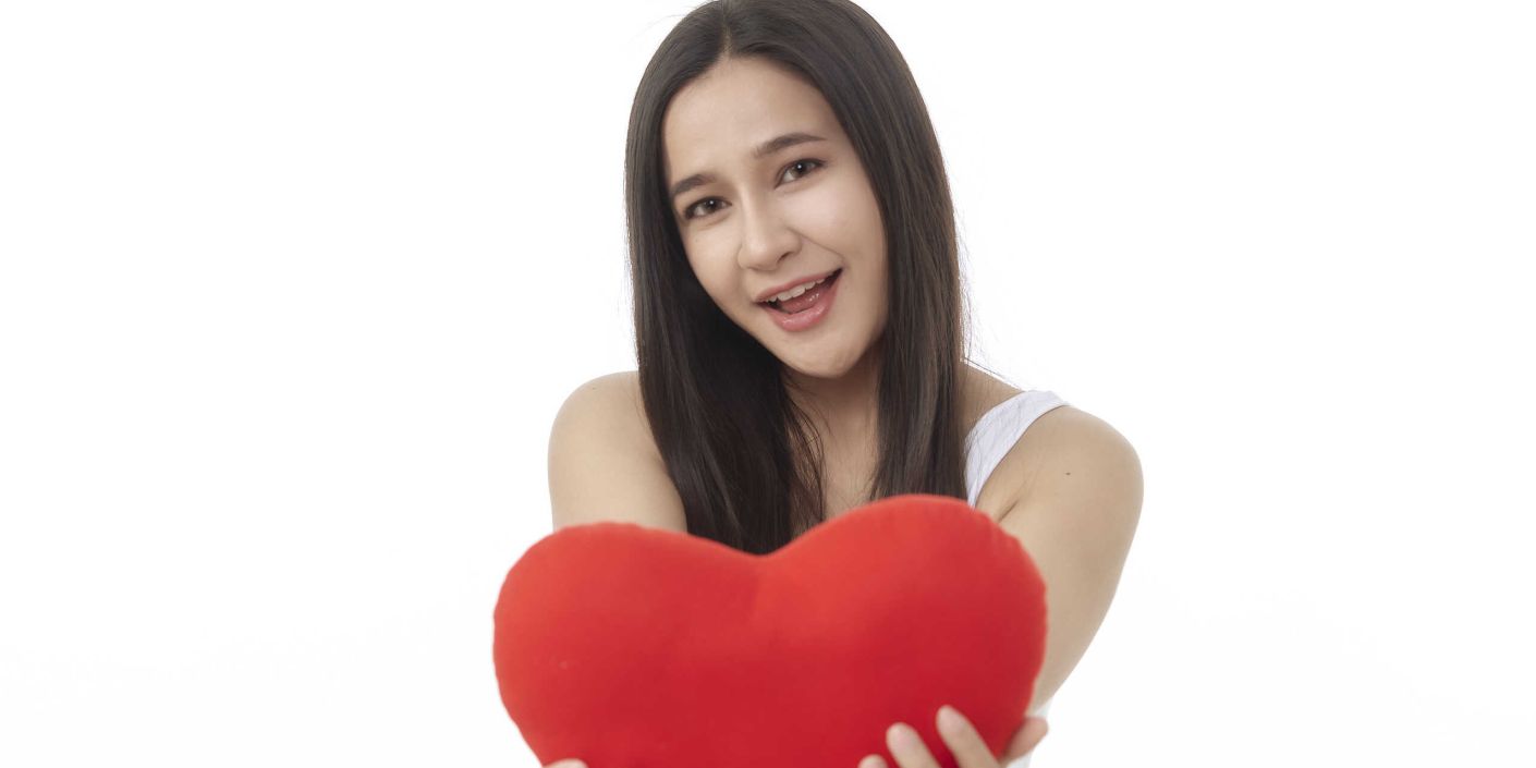 Ilustrasi hati perempuan (Freepik)