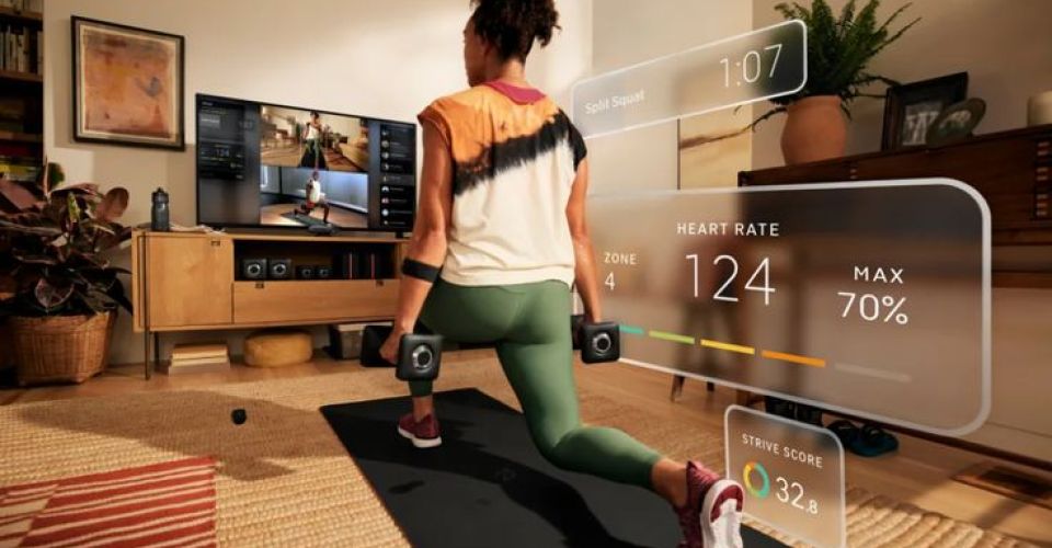 AI Fitness (Pinterest: Peloton)