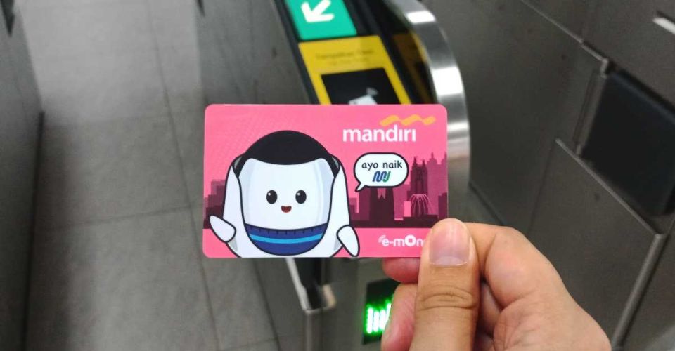Kartu Emoney di MRT Jakarta (MRT Jakarta)