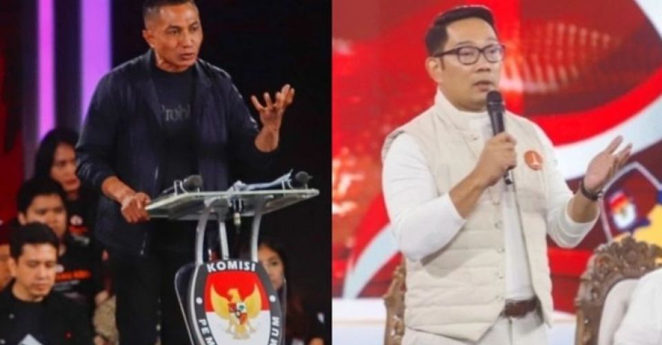 Dharma Pongrekun dan Ridwan Kamil (Pinterest: Suara.com)